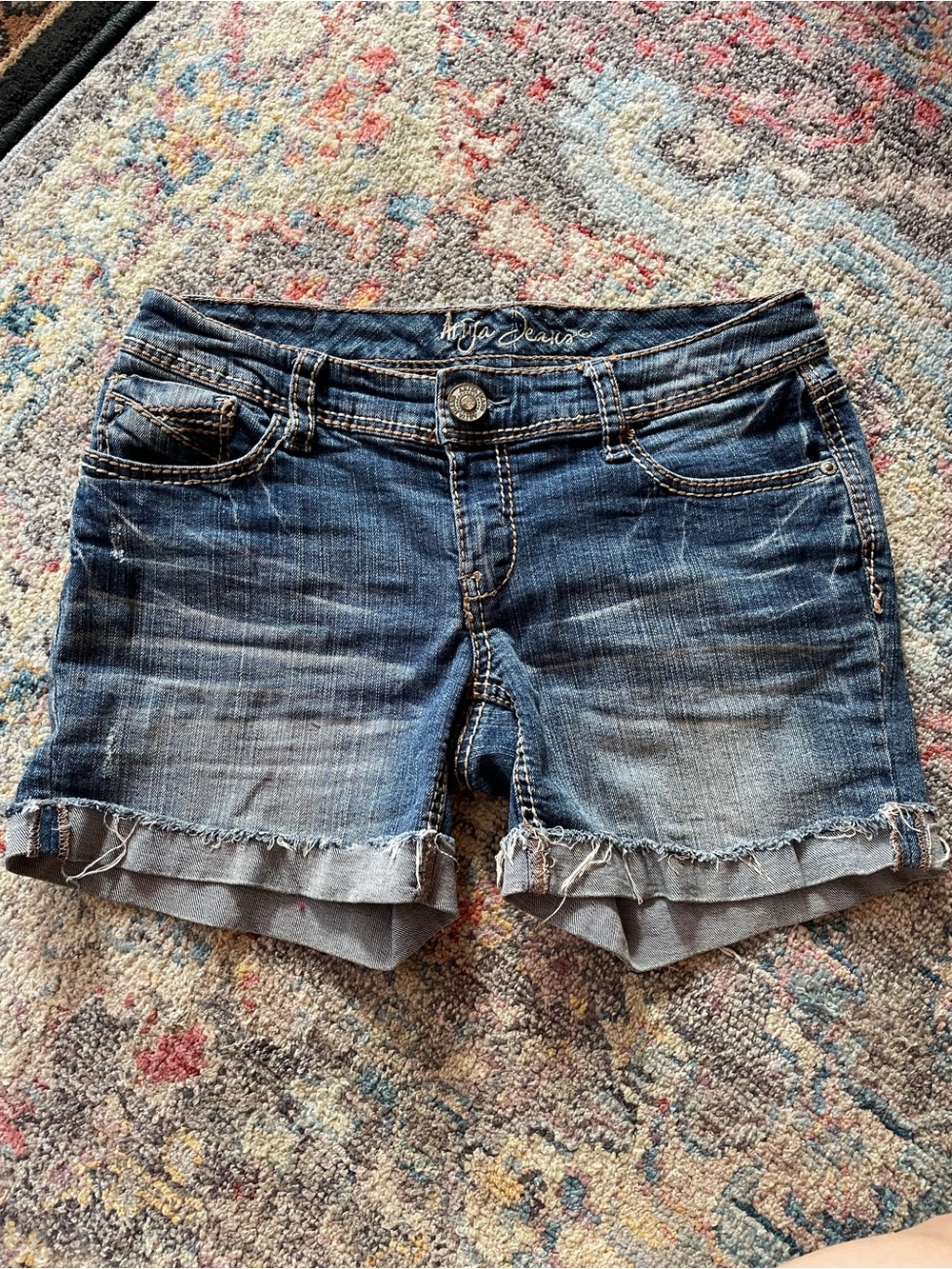 Ariya Jean Shorts 7/8